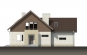 Одноэтажный дом с мансардой и гаражом Rg3925z (Зеркальная версия) Фасад1
