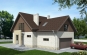 Одноэтажный дом с мансардой и гаражом Rg3925z (Зеркальная версия) Вид1
