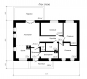 Проект одноэтажного дома Rg3926z (Зеркальная версия) План2