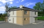 Проект двухэтажного дома с гаражом и террасой Rg3929 Вид3
