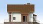 Одноэтажный дом с мансардой, эркером, террасой и балконом Rg3943z (Зеркальная версия) Фасад4