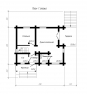 Проект одноэтажного деревянного дома с мансардой Rg3950z (Зеркальная версия) План2