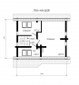 Проект одноэтажного деревянного дома с мансардой Rg3950z (Зеркальная версия) План4