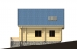 Проект одноэтажного деревянного дома с мансардой Rg3950 Фасад3