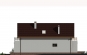 Проект одноэтажного дома с мансардой Rg3955z (Зеркальная версия) Фасад4