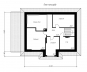 Симпатичный одноэтажный коттедж с мансардой Rg3960z (Зеркальная версия) План4