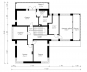 Проект двухэтажного дома с гаражом Rg3961z (Зеркальная версия) План3