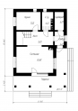Проект одноэтажного дома с мансардой Rg3964z (Зеркальная версия) План2