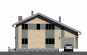 Проект одноэтажного дома с мансардой и гаражом Rg3965 Фасад1