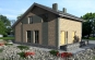 Проект одноэтажного дома с мансардой и гаражом Rg3965 Вид4