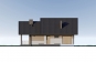 Одноэтажный дом с мансардой, террасой и гаражом Rg3973 Фасад1