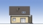 Одноэтажный дом с гаражом, террасой и облицовкой кирпичом. Rg4002 Фасад2