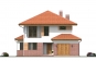 Двухэтажный дом с гаражом и террасой Rg4003z (Зеркальная версия) Фасад1