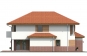 Двухэтажный дом с гаражом и террасой Rg4003 Фасад4