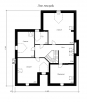 Проект стильного современного дома Rg4005z (Зеркальная версия) План4