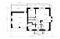 Проект индивидуального одноэтажного жилого дома с мансардой и гаражом Rg4010z (Зеркальная версия) План2