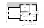 Проект индивидуального одноэтажного жилого дома с мансардой и гаражом Rg4010z (Зеркальная версия) План4