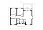 Проект комфортного одноэтажного дома Rg4738z (Зеркальная версия) План2