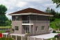 Проект аккуратного двухэтажного дома с гаражом Rg4744z (Зеркальная версия) Вид3