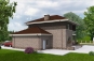 Проект аккуратного двухэтажного дома с гаражом Rg4744z (Зеркальная версия) Вид4