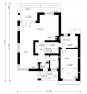 Проект индивидуального двухэтажного  жилого дома Rg4748 План2