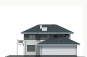 Проект двухэтажного дома с эркером Rg4754z (Зеркальная версия) Фасад4