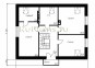 Проект индивидуального жилого дома с мансардой Rg4763z (Зеркальная версия) План4