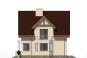 Одноэтажный дом с мансардой Rg4768 Фасад4