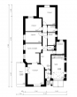 Проект одноэтажного дома с гаражом и подвалом Rg4780z (Зеркальная версия) План2