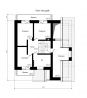 Проект одноэтажного дома с подвалом и мансардой Rg4781z (Зеркальная версия) План4