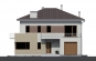 Проект двухэтажного дома с гаражом Rg4783z (Зеркальная версия) Фасад1