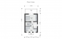 Двухэтажный дом для узкого участка с террасой, крыльцом и балконами Rg4786z (Зеркальная версия) План3