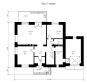 Проект компактного одноэтажного дома с мансардой и гаражом Rg4791z (Зеркальная версия) План2