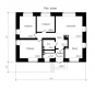 Проект индивидуального одноэтажного жилого дома Rg4794z (Зеркальная версия) План2