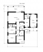 Проект одноэтажного дома c гаражом Rg4795z (Зеркальная версия) План2
