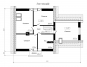 Проект индивидуального одноэтажного жилого дома с мансардой Rg4797z (Зеркальная версия) План4
