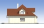 Одноэтажный дом с мансардой, гаражом и террасой Rg4804 Фасад2