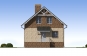 Проект одноэтажного дома с мансардой и подвалом Rg4807z (Зеркальная версия) Фасад3
