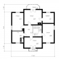 Проект двухэтажного дома с цоколем и гаражом Rg4810z (Зеркальная версия) План3