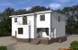 Проект двухэтажного дома с цоколем и гаражом Rg4810z (Зеркальная версия) Вид4