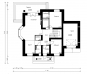 Проект дома с подвалом и мансардой Rg4816z (Зеркальная версия) План2
