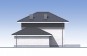 Двухэтажный дом с террасой и гаражом Rg4819z (Зеркальная версия) Фасад2
