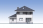 Двухэтажный дом с террасой и гаражом Rg4819z (Зеркальная версия) Фасад3