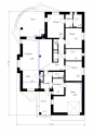 Проект одноэтажного дома с гаражом и террасой Rg4821z (Зеркальная версия) План2