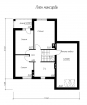 Дом с мансардой, гаражом, террасой и балконом Rg4827z (Зеркальная версия) План4