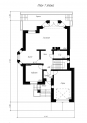Проект одноэтажного дома с мансардой и подвалом Rg4828z (Зеркальная версия) План2