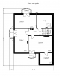 Проект одноэтажного дома с мансардой и гаражом Rg4829z (Зеркальная версия) План4