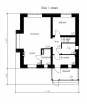 Проект одноэтажного дома с мансардой Rg4835z (Зеркальная версия) План2