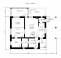 Проект одноэтажного дома с мансардой Rg4838z (Зеркальная версия) План2