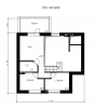 Проект одноэтажного дома с мансардой Rg4838z (Зеркальная версия) План4